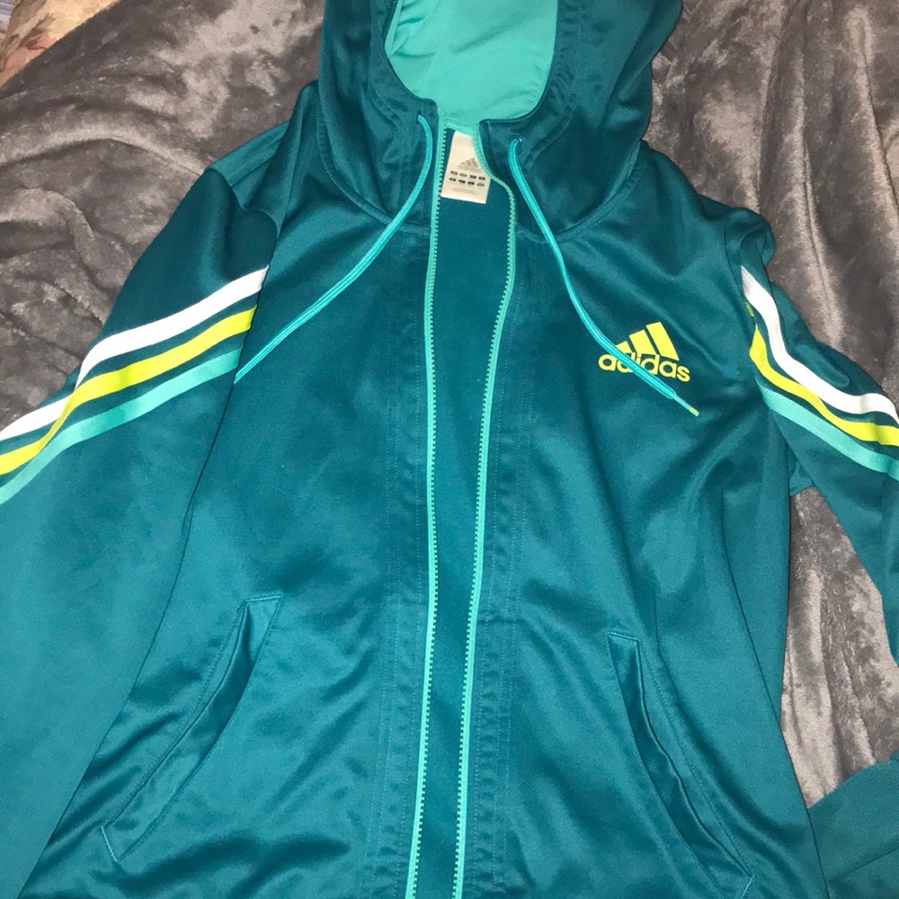 Adidas zip up hoodie
